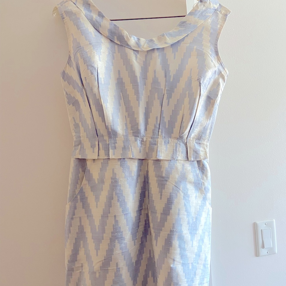 Calypso St Barth raw silk dress